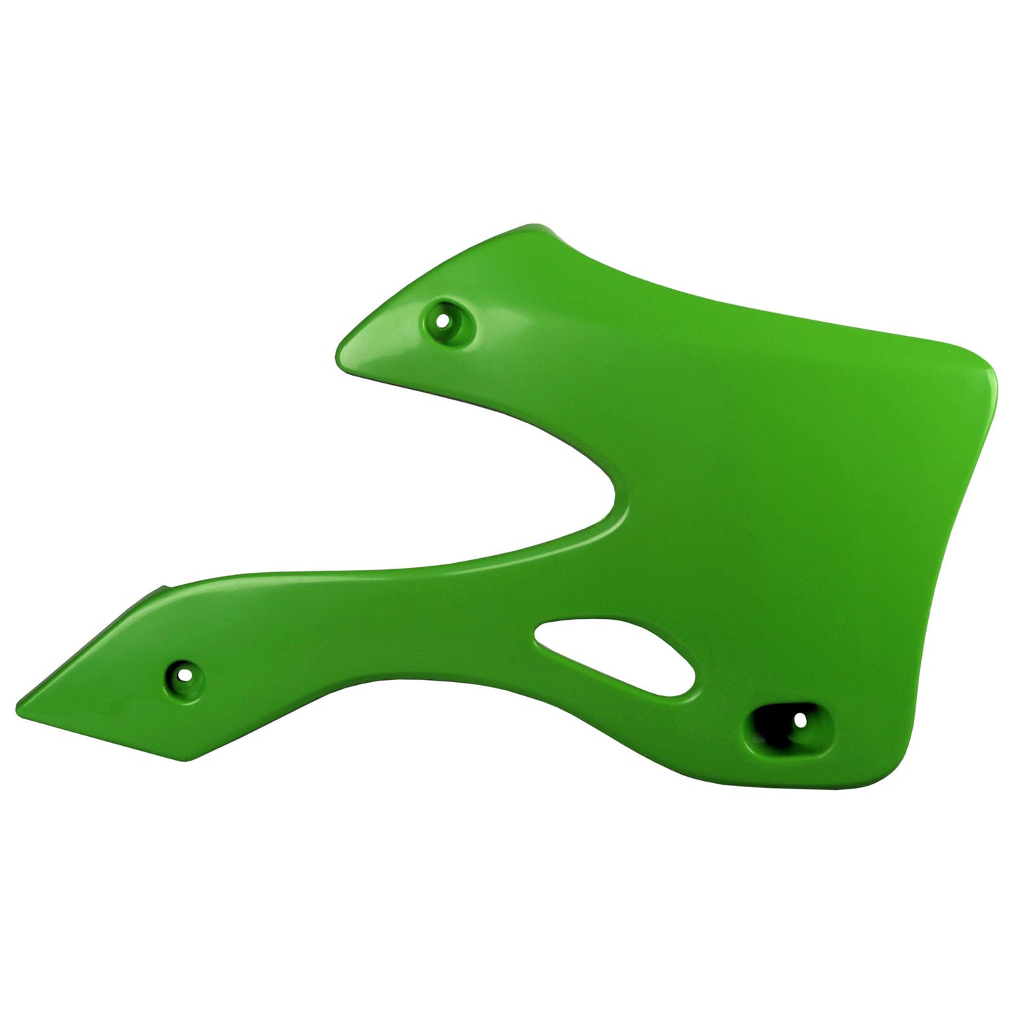 Пластмасови капаци за радиатор Polisport Kawasaki KX125 / 250 - 1999-02 Green OEM Color
