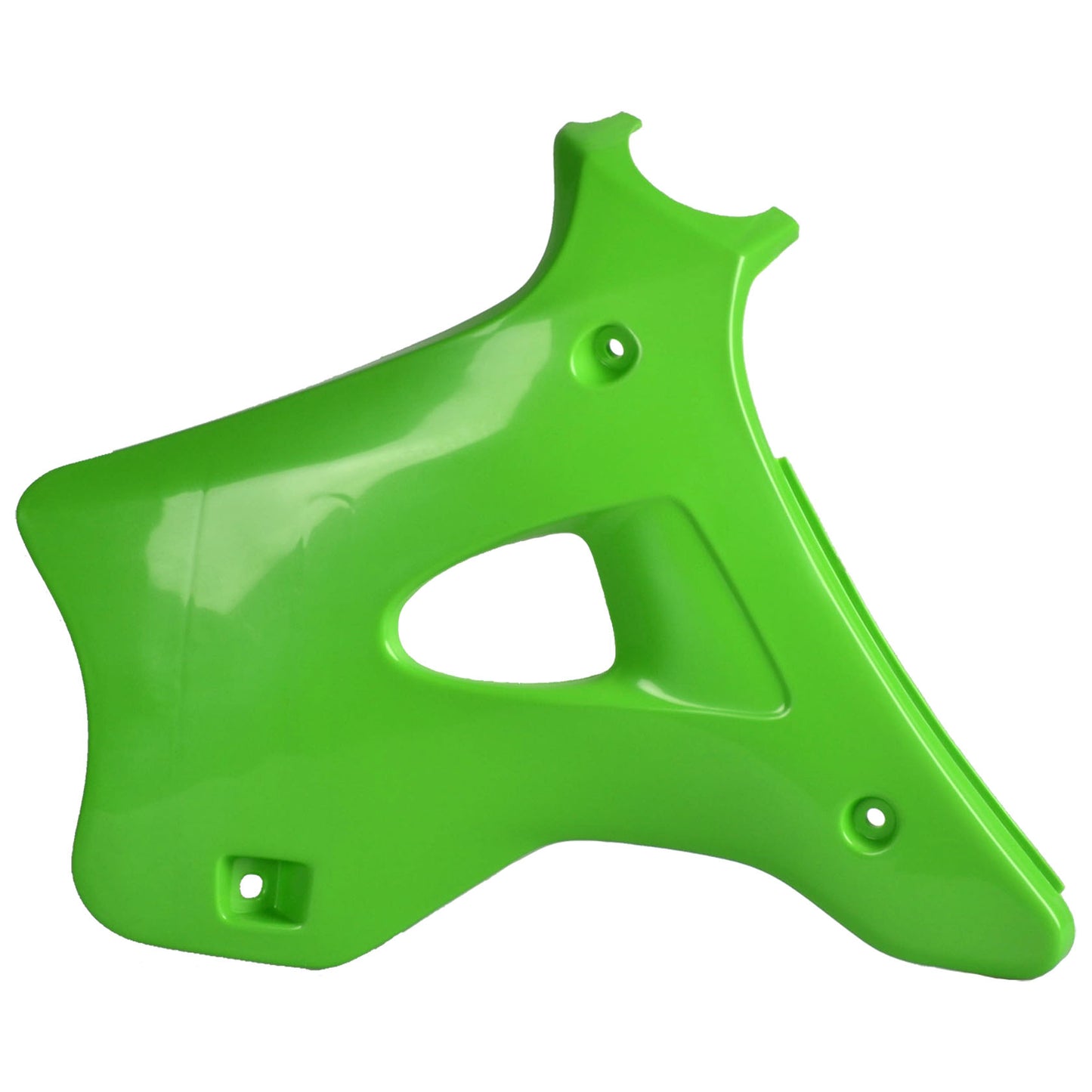 Пластмасови капаци за радиатор Polisport Kawasaki KX125 / 250 - 1994-98 Green OEM Color