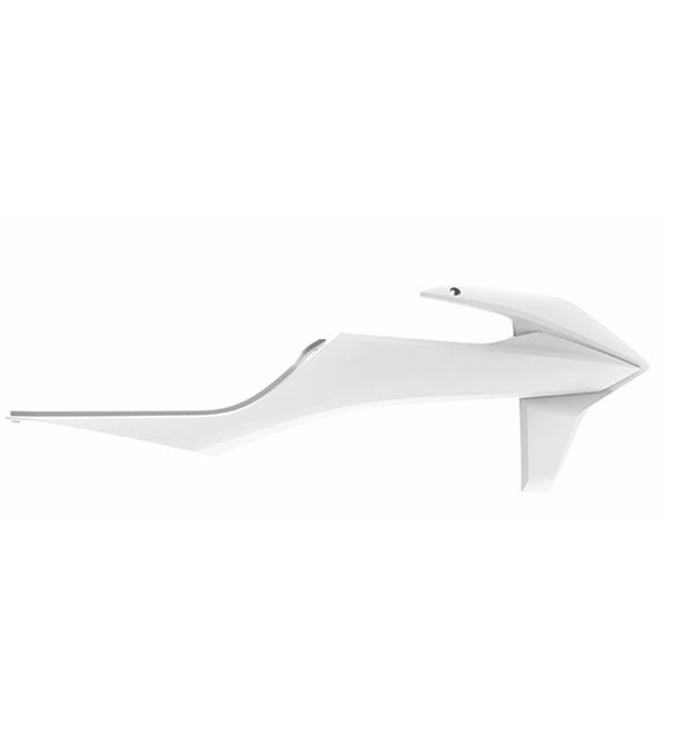 Пластмасови капаци за радиатор Polisport КТМ SX /SX-F/ EXC/ EXCF/ XCW/ XCFW - White