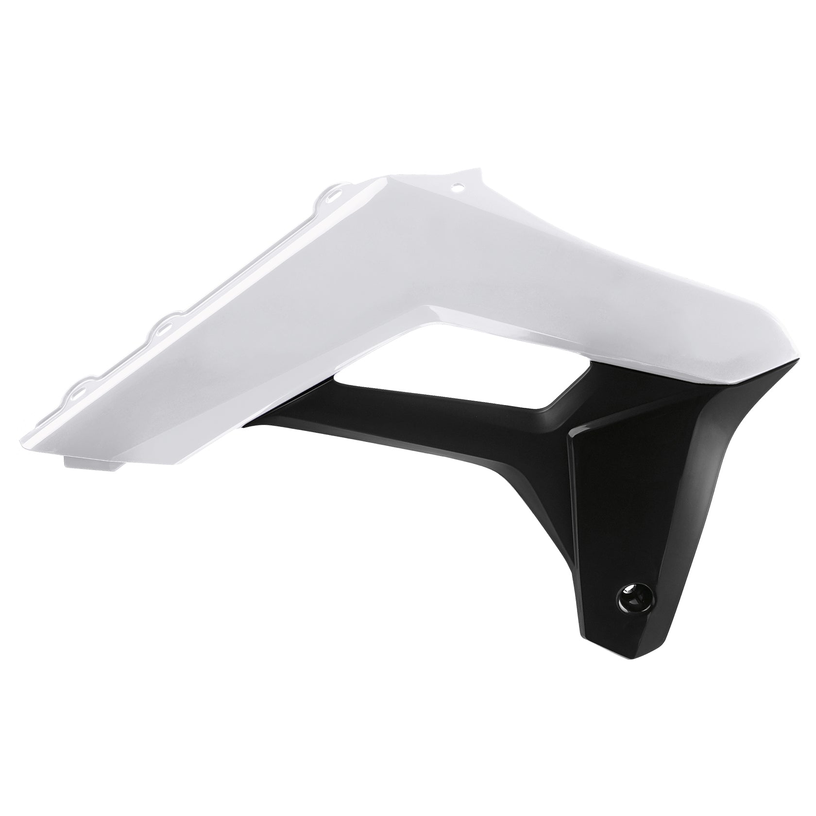 Пластмасови капаци за радиатор Polisport Sherco SE-R/SEF-R - 2017-21 White/Black