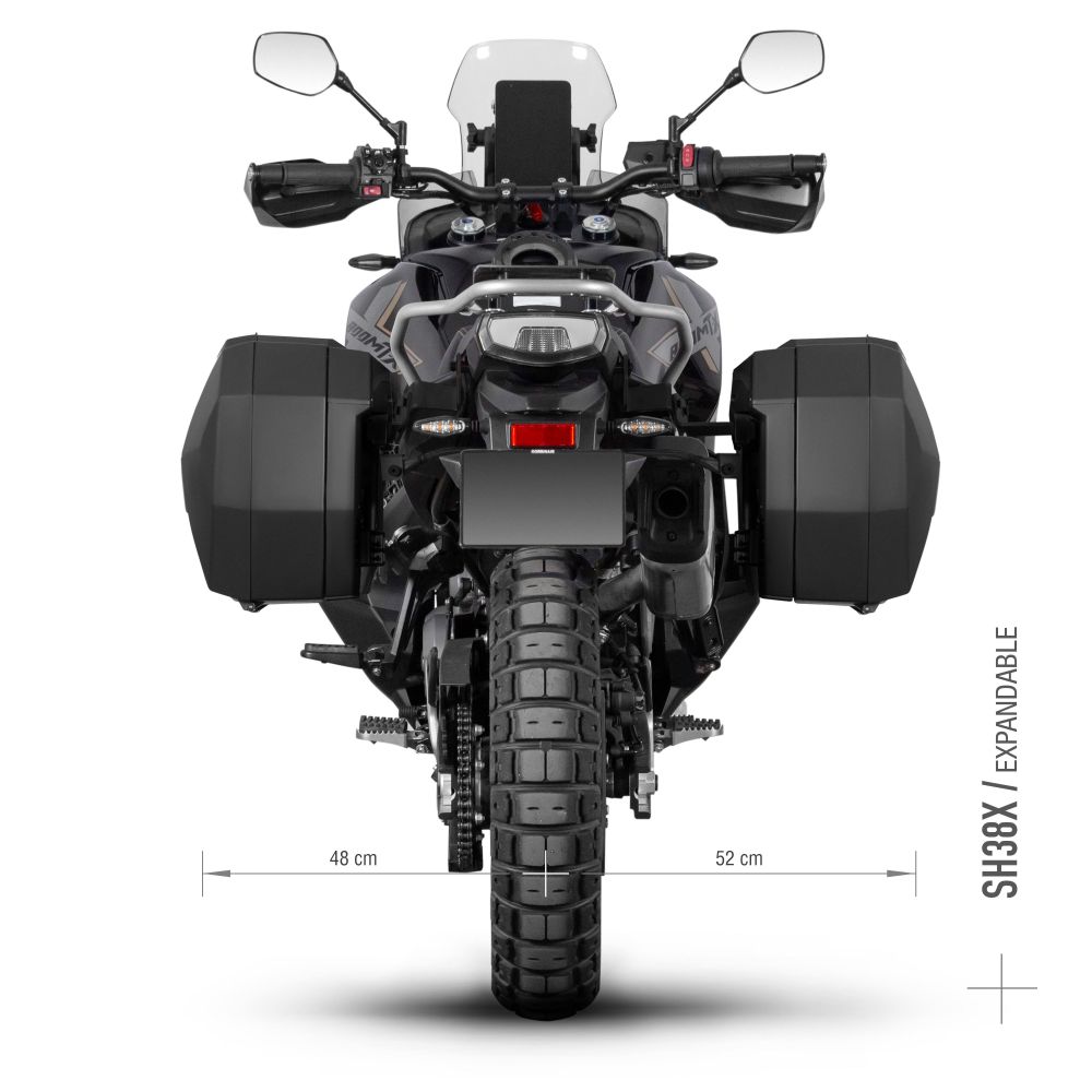 Монтажен комплект за куфари SHAD 3P KITCF MOTO 800 MTX