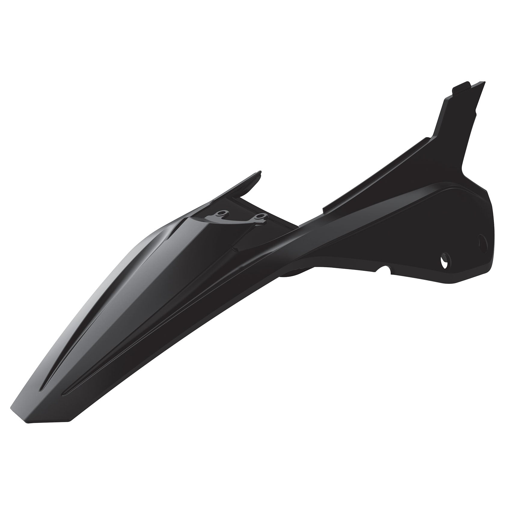 Заден калник със страничен панел Polisport BETA RR250/300 2ST 350/400/450 4ST - 2020-21 Black