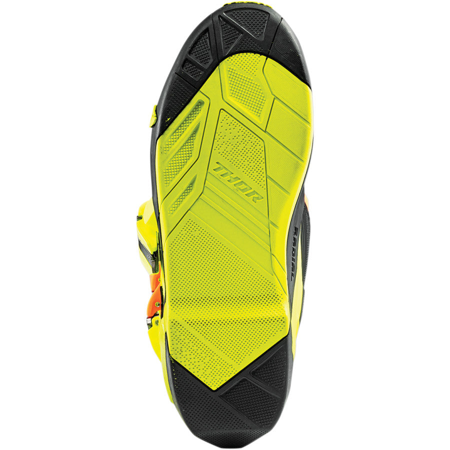 Мотокрос ботуши THOR RADIAL FLO ORANGE/FLO YELLOW