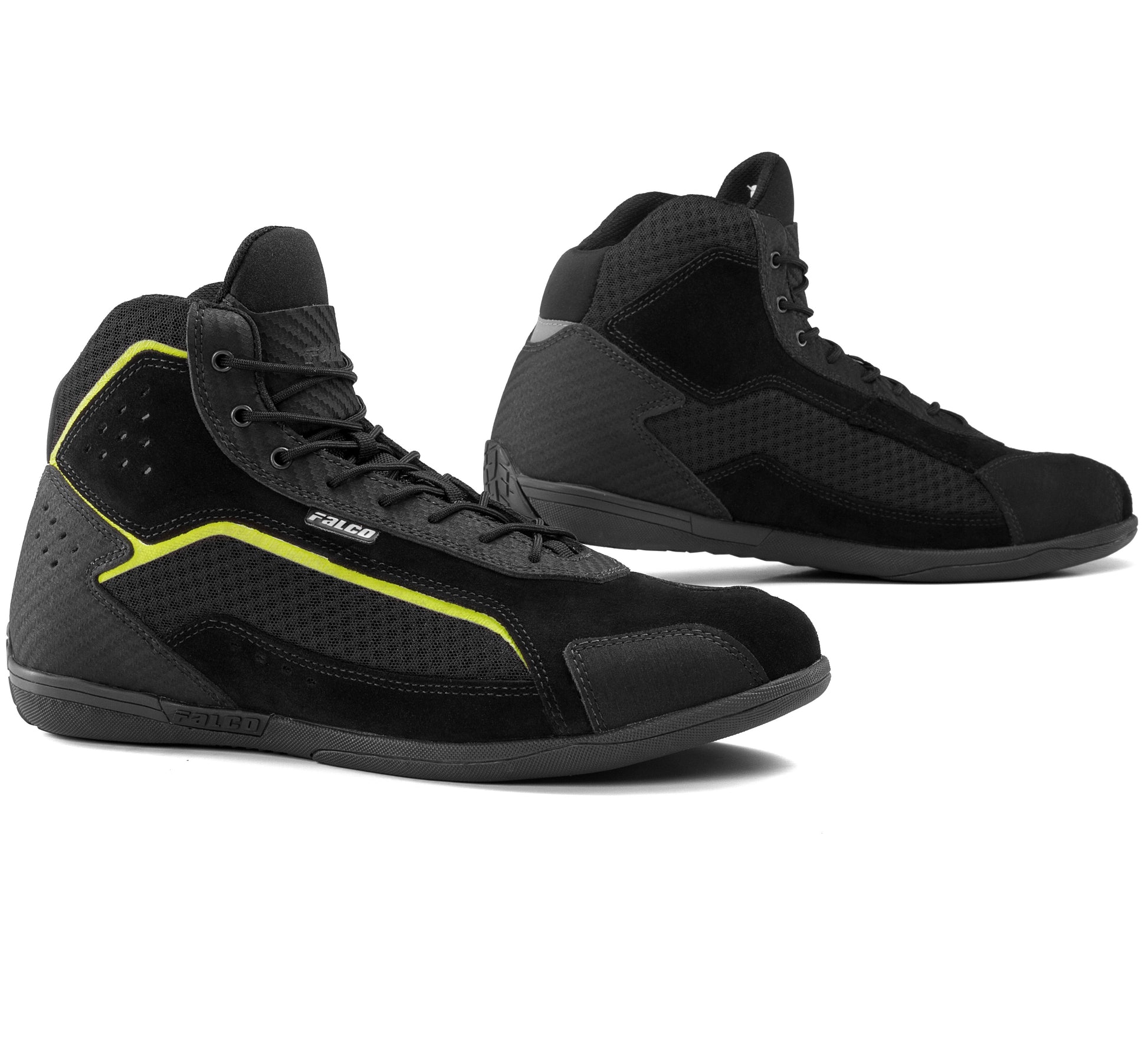 Мото боти FALCO SPEEDOX BLACK/FLUO