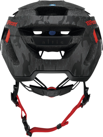 Вело каска 100% ALTIS GRAY/RED