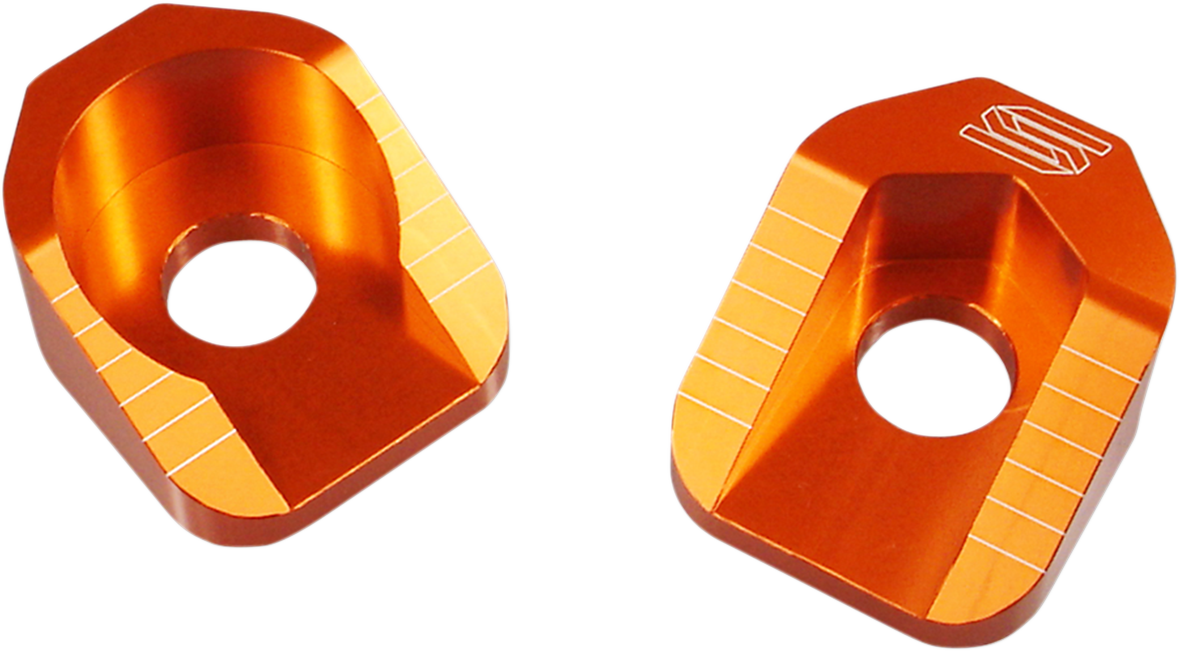 Блок втулка за задна ос SCAR за KTM 65SX ORANGE