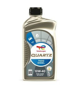 TOTAL QUARTZ 7000 DIESEL 10W40 - 1L автомобилно масло TOTAL