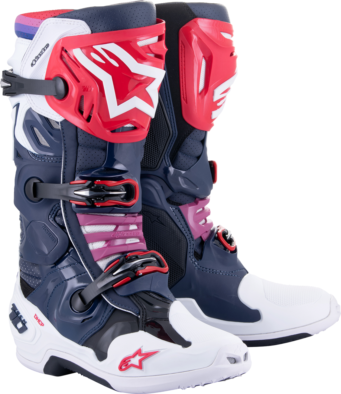 Мотокрос ботуши ALPINESTARS TECH 10 SUPERVENTED RAINBOW
