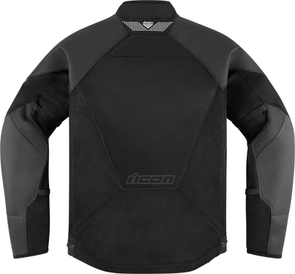 Мото яке ICON MESH AF LEATHER CE BLACK