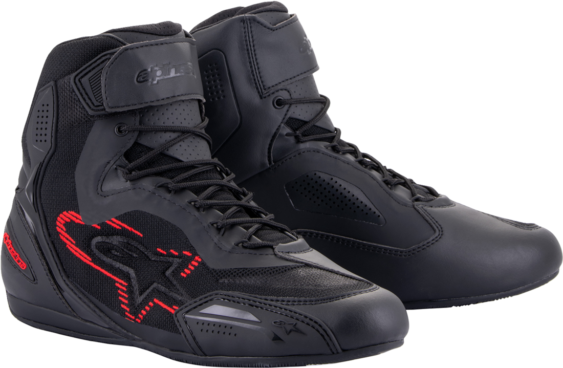 Мото боти ALPINESTARS Faster-3 Rideknit RED/GREY/BLACK