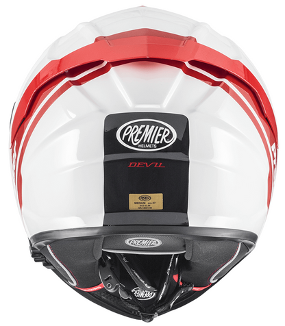 Каска PREMIER DEVIL PH 2 BLACK/WHITE/RED