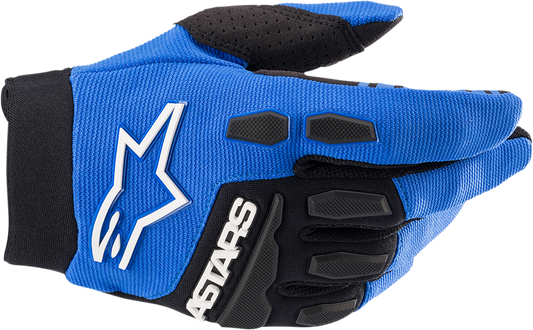 Детски мотокрос ръкавици ALPINESTARS Full Bore BLUE/BLACK