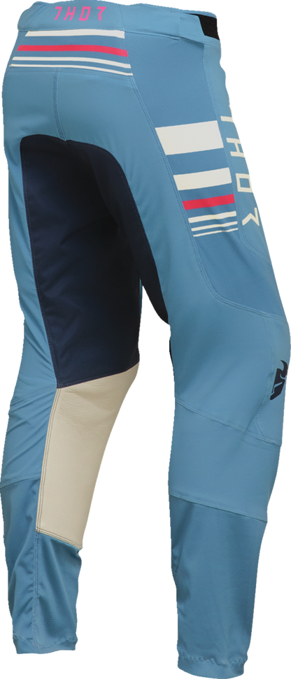 Дамски мотокрос брич THOR PRIME BLAZE LIGHT BLUE