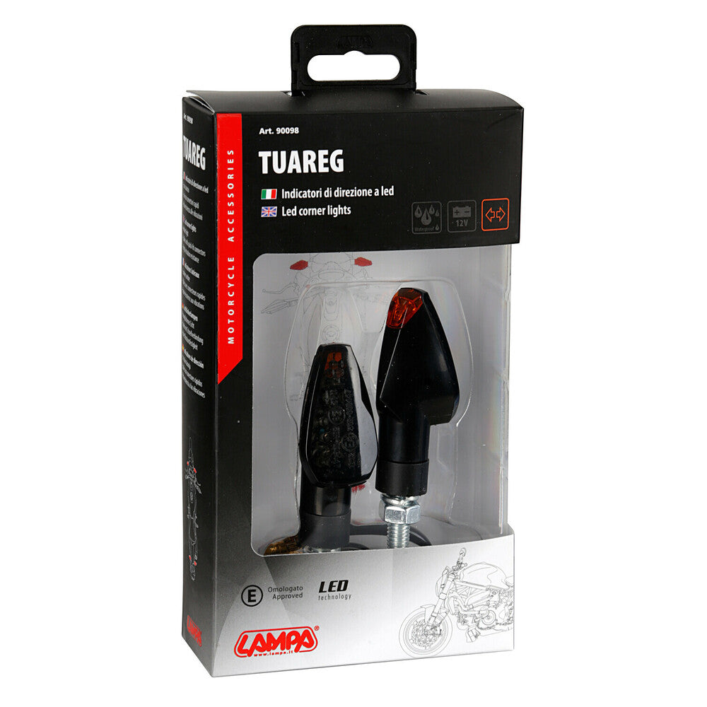LED мигачи TUAREG BLACK- 90098