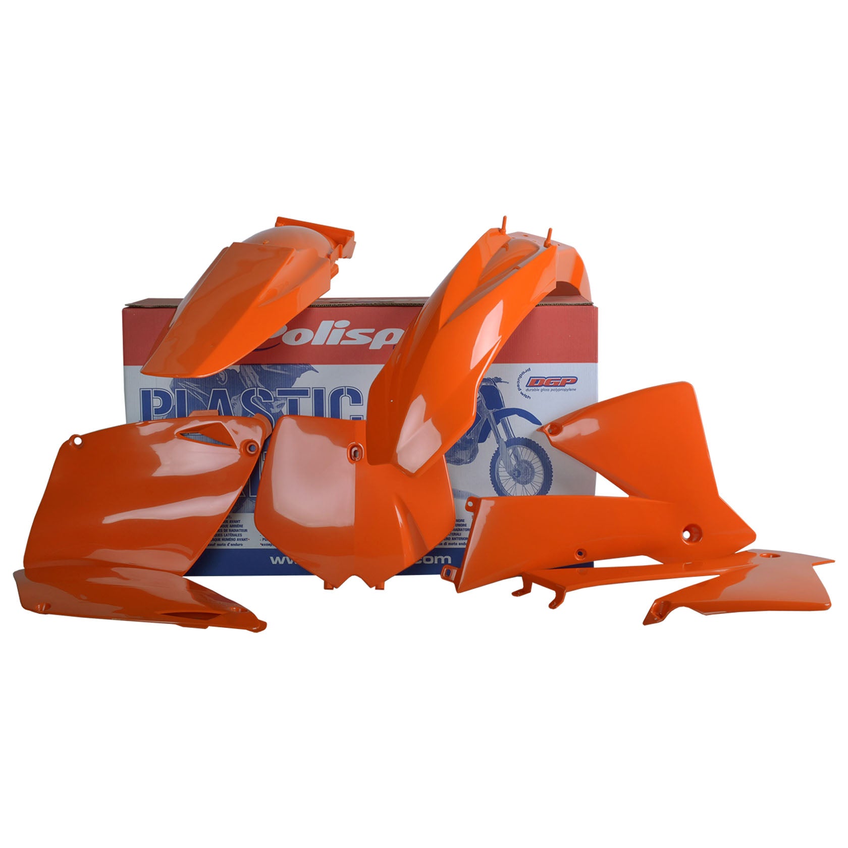 Пластмасов Enduro Standard кит Polisport за KTM SX-2001-02 / EXC/ EXC-F/XC-W/ XCF-W-2003 OEM Color