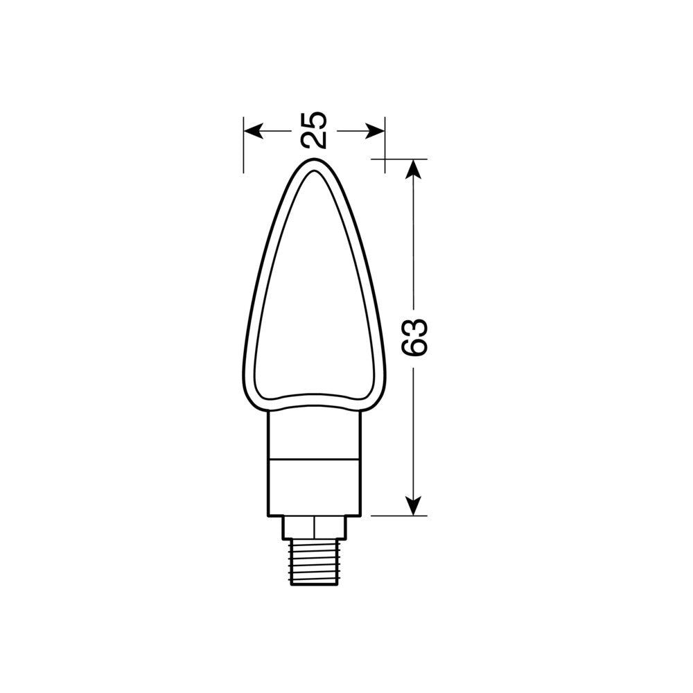 LED мигачи AROW2 BLACK – 90114