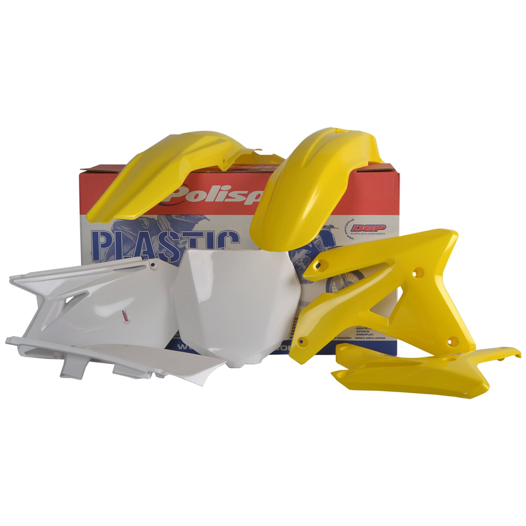 Пластмасов MX кит Polisport за Suzuki RMZ450 2007 OEM Color