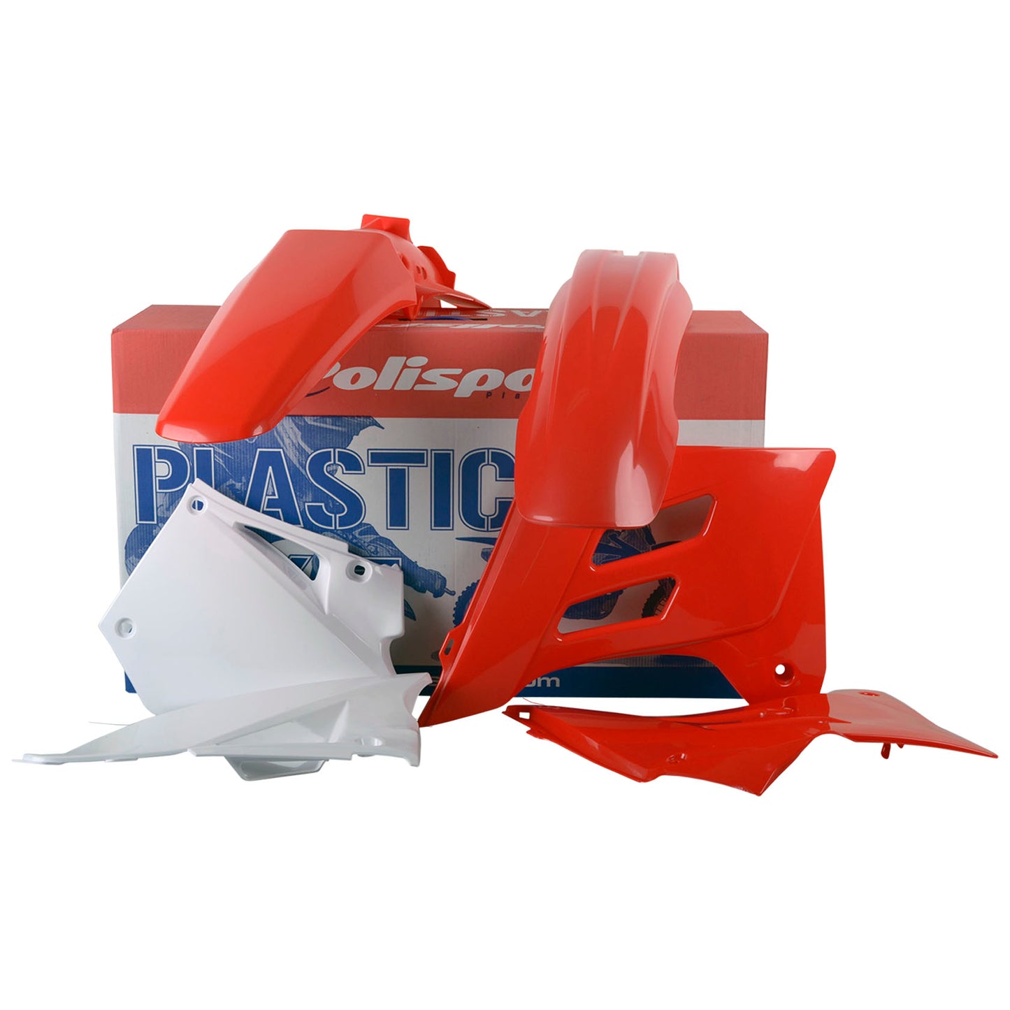 Пластмасов MX /Enduro кит Polisport за Gas Gas 2005-06 Red/White