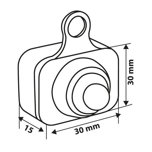 Ключ за светлини LAMPA ON&amp;OFF 90463