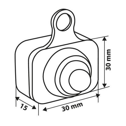 Ключ за светлини LAMPA ON&amp;OFF 90463
