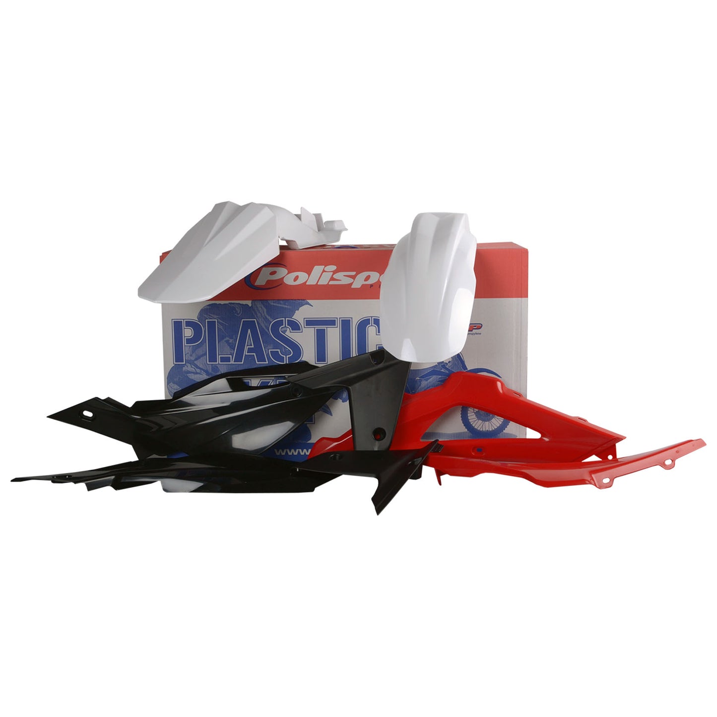 Пластмасов MX кит Polisport за Husqvarna всички модели 2008 OEM Color
