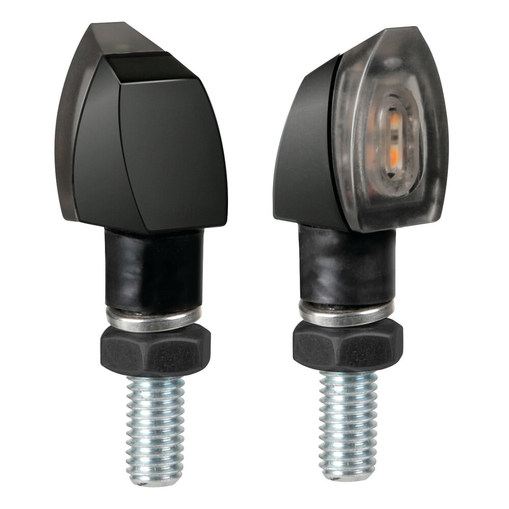 LED мото мигачи VOLT BLACK 90504