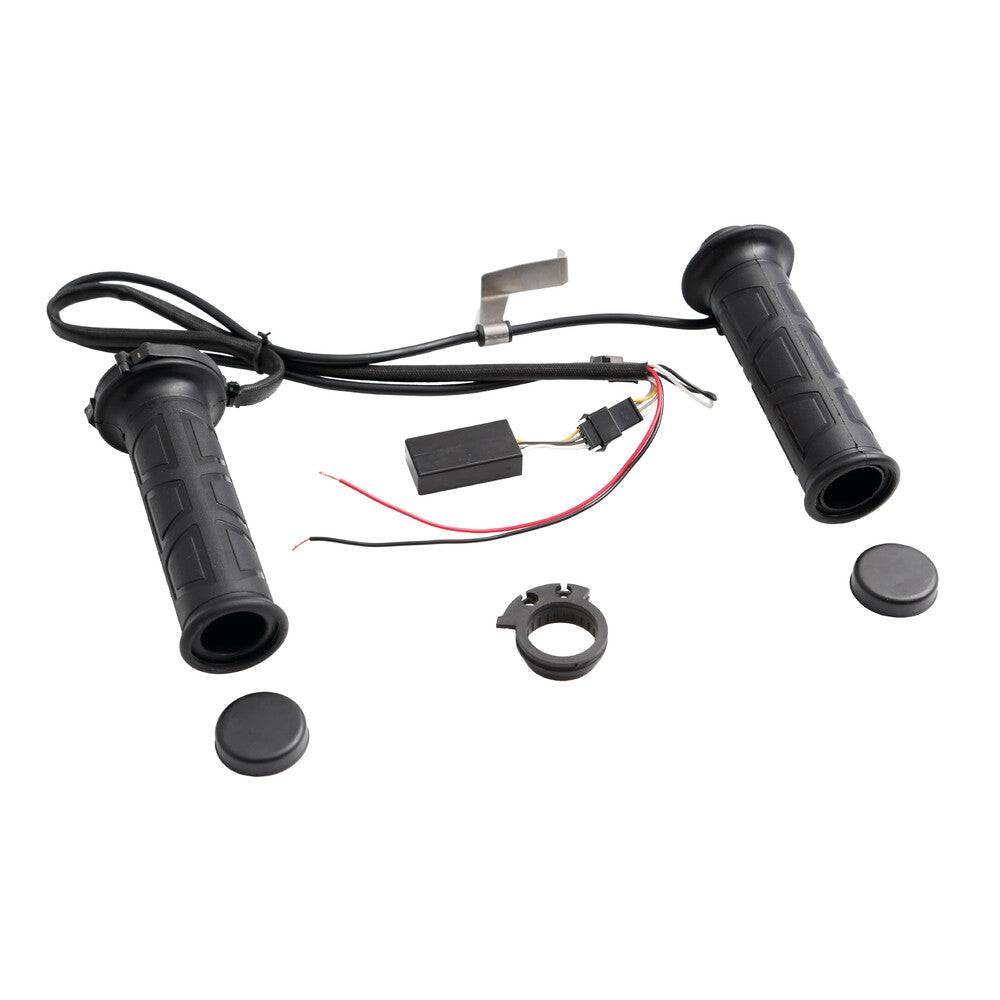 Мото ръкохватки с подгряване 12V Black - 90536