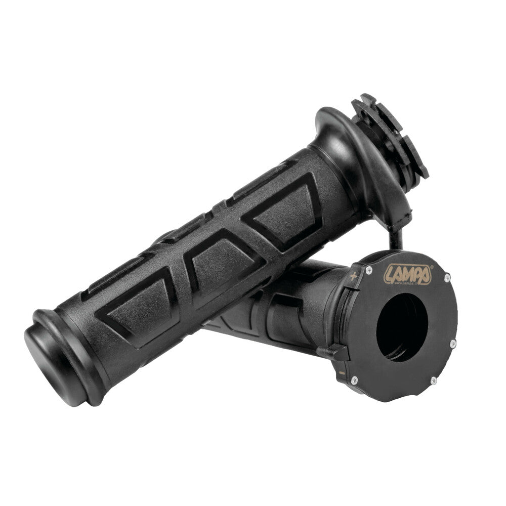 Мото ръкохватки с подгряване 12V Black - 90536