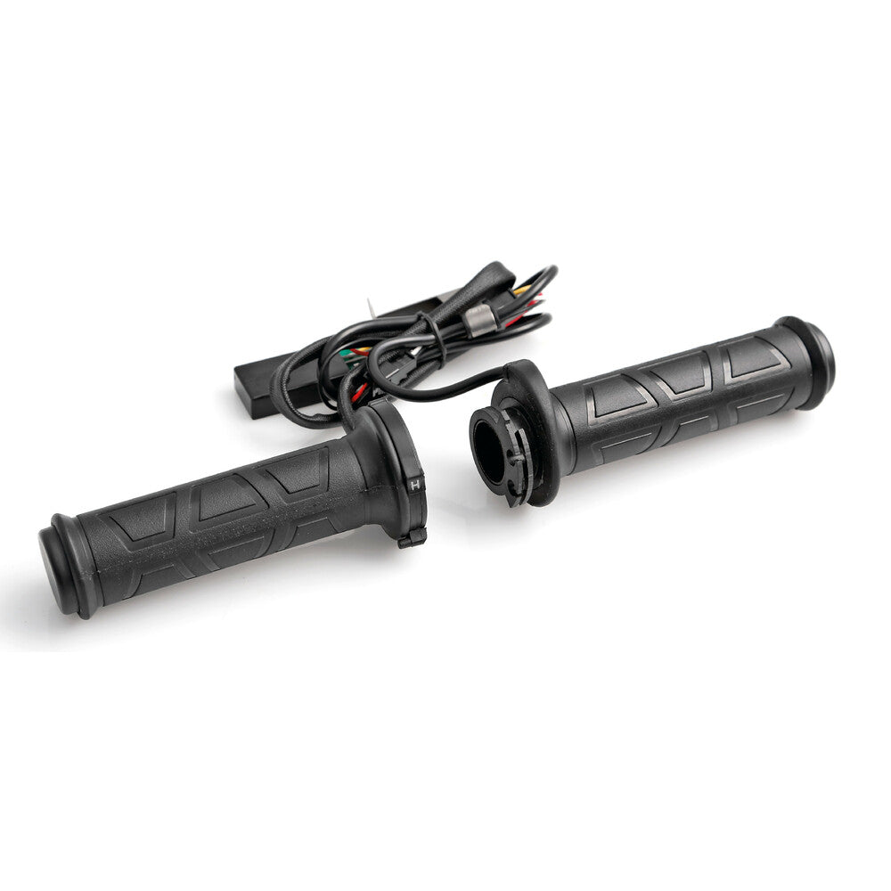 Мото ръкохватки с подгряване 12V Black - 90536