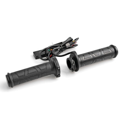 Мото ръкохватки с подгряване 12V Black - 90536