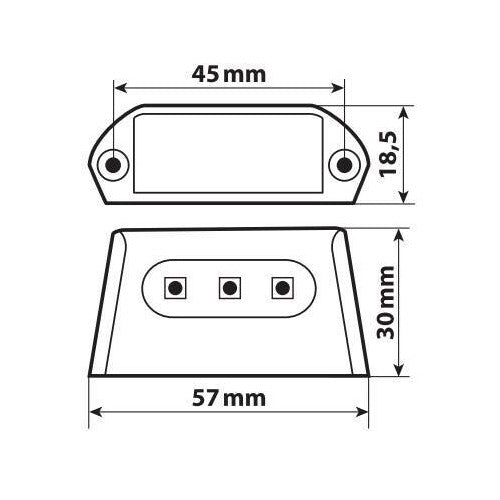 LED-Осветител за номер A-ion 90586