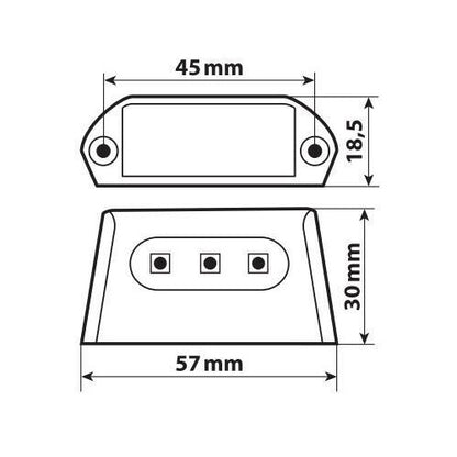 LED-Осветител за номер A-ion 90586