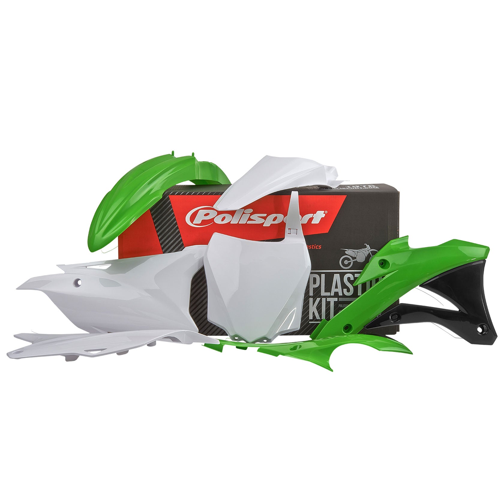 Пластмасов MX кит Polisport за Kawasaki KX85 - 2014-21 OEM Color 14-15