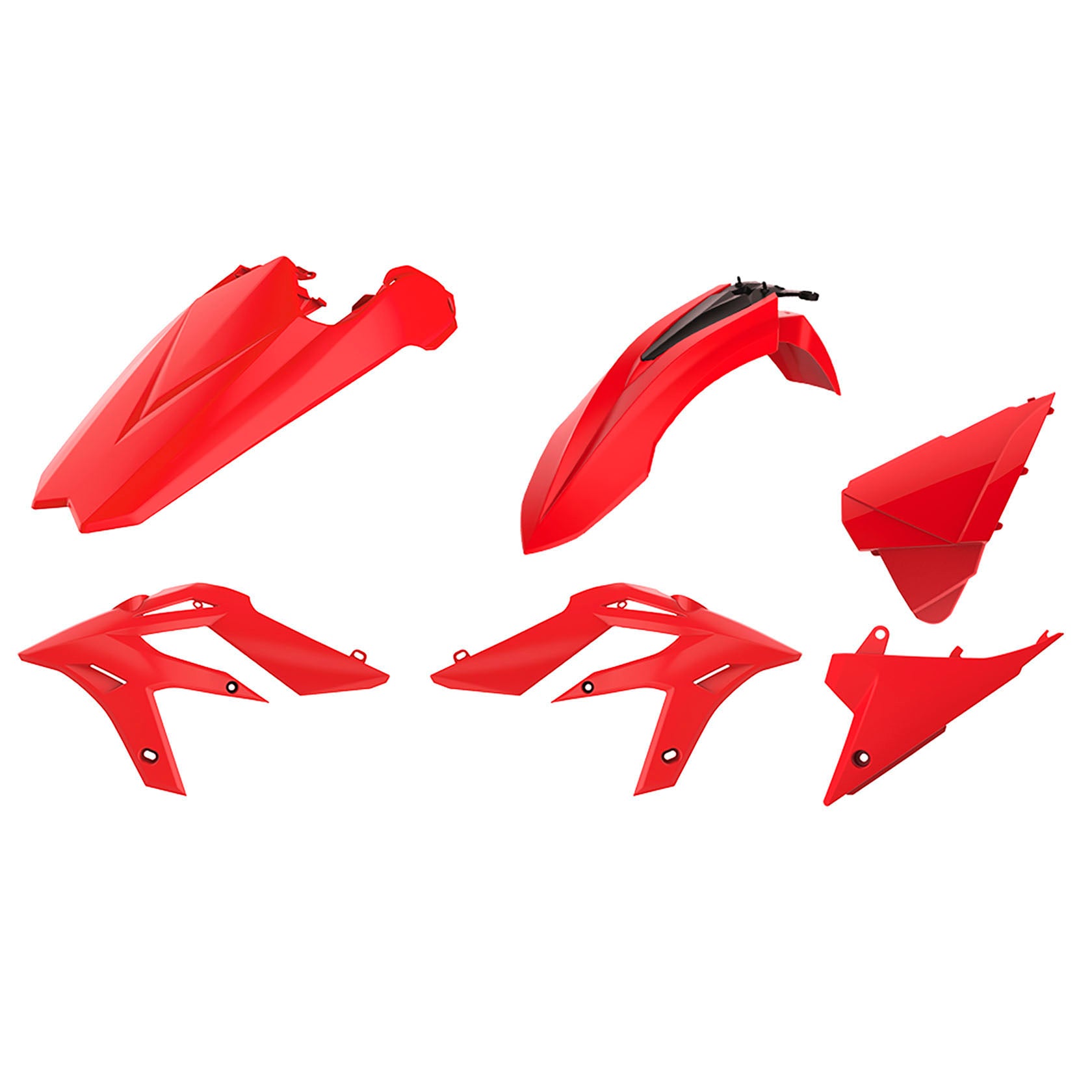 Пластмасов Full Enduro кит Polisport за BETA Xtrainer - 2020-21 Red/White