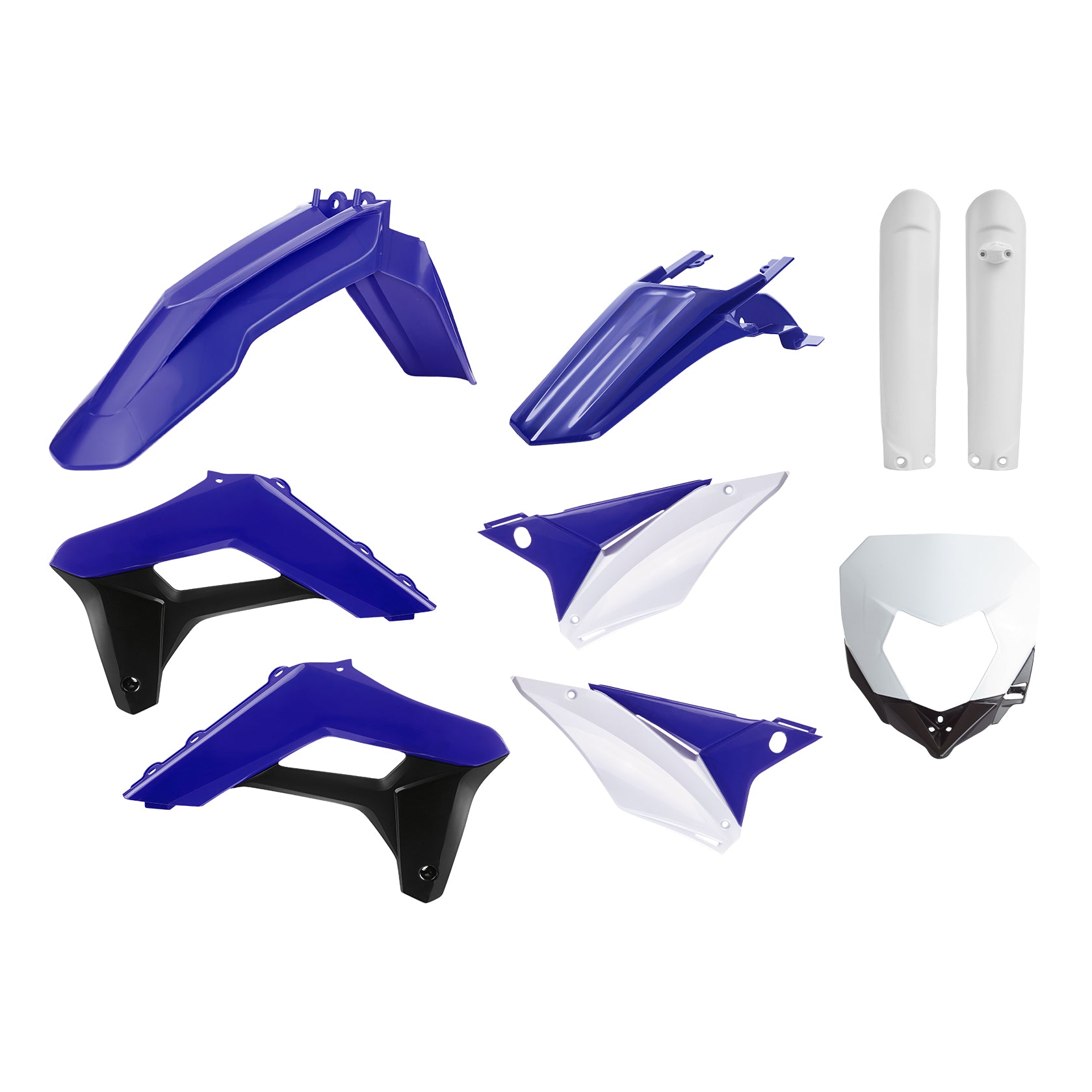 Пластмасов Full Enduro кит Polisport за Sherco SE-R/SEF-R - 2017-21 Blue OEM Color