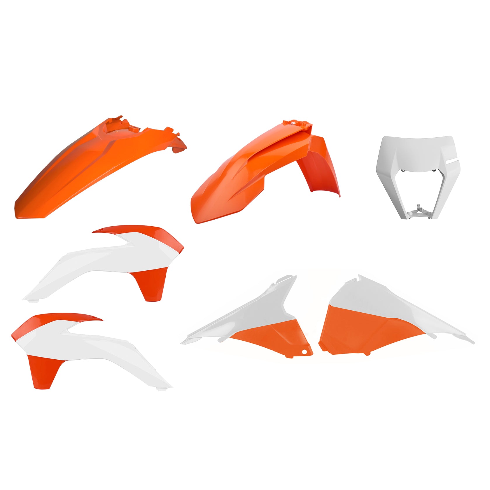Рестайлинг пластмасов Ендуро комплект POLISPORT за KTM EXC/ EXC-F/XC-W/ XCF-W-2014-16 OEM Color