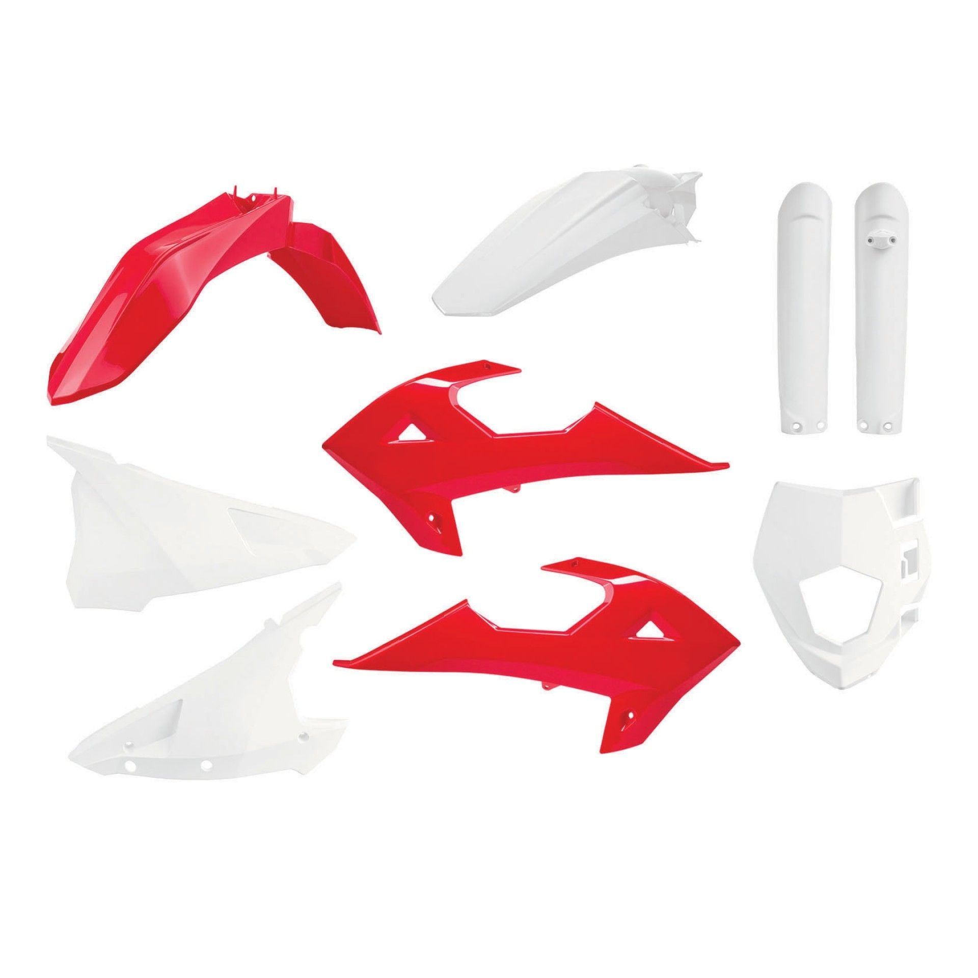 Пластмасов Full Enduro кит Polisport за GAS GAS EC/ECE -2018-2020 Red OEM Color