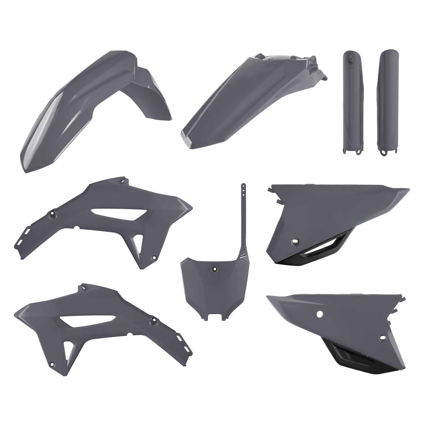 Пластмасов MX Full кит Polisport за Honda CRF450R - 2021 Nardo Grey