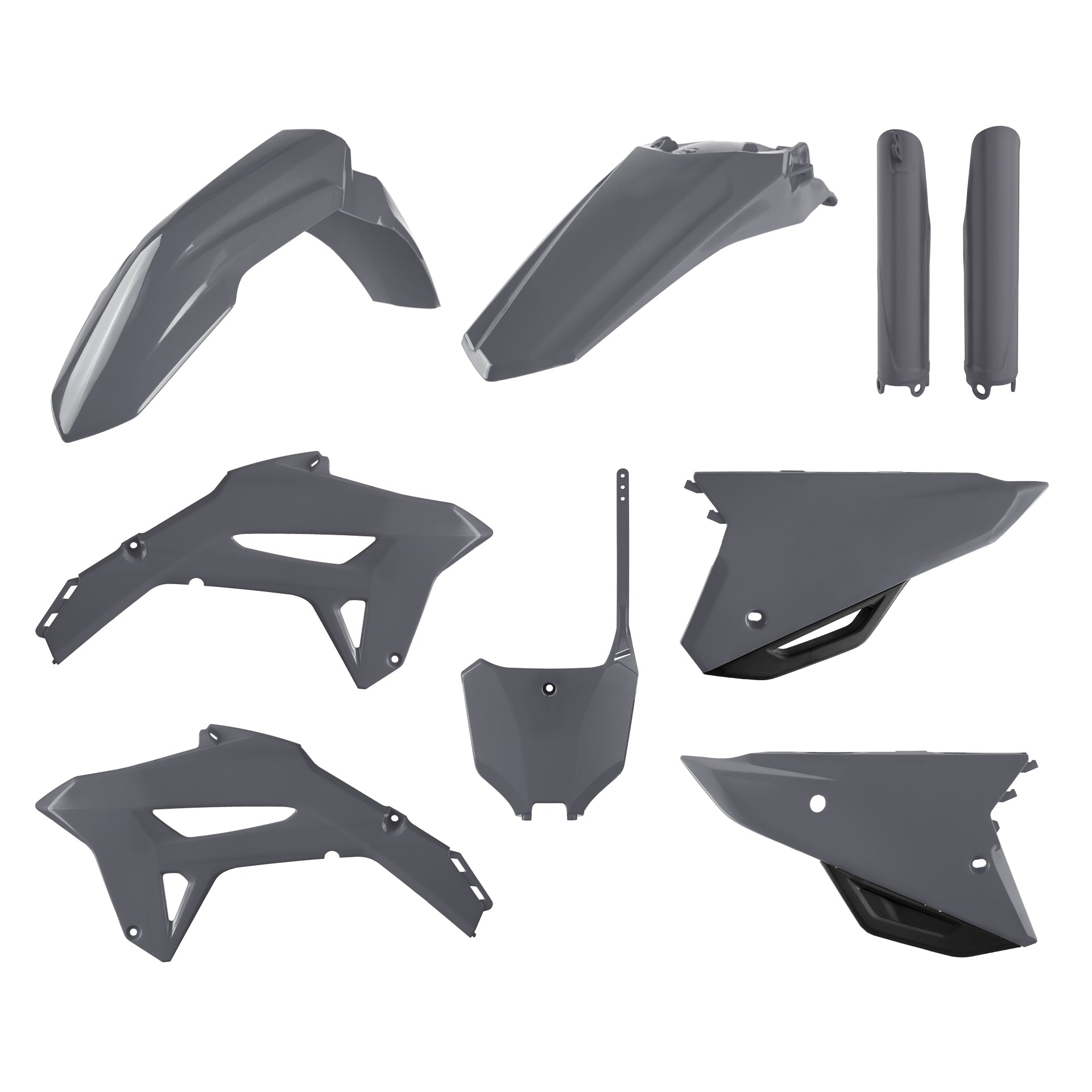 Пластмасов MX Full кит Polisport за Honda CRF450R - 2021 Nardo Grey