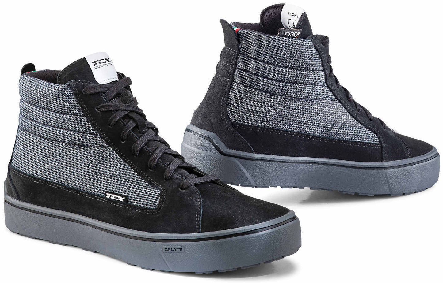 Мото кецове TCX STREET 3 TEX WATERPROOF BLACK/GRAY