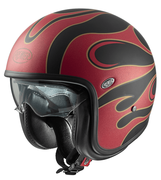 Каска PREMIER Vintage FR RED