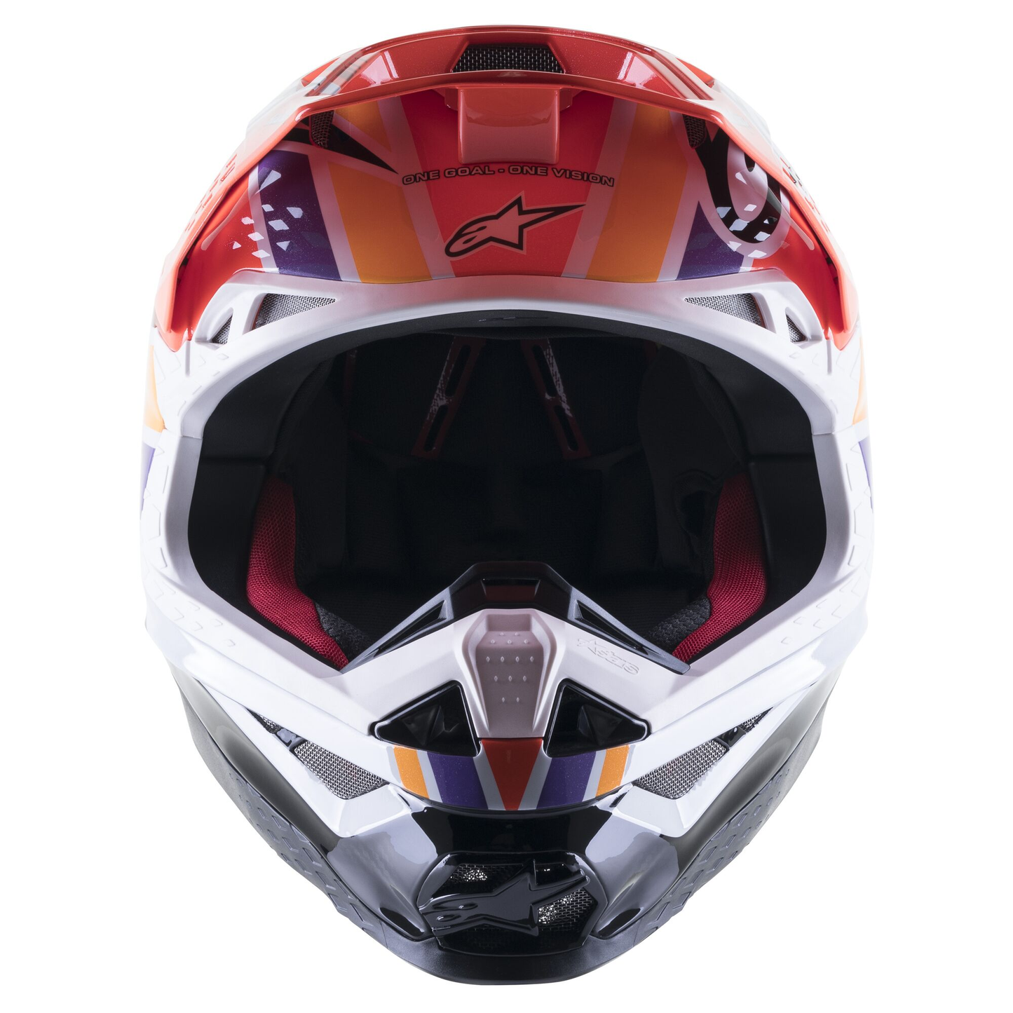 Мотокрос каска ALPINESTAR SM10 TLD Edition 23 RED/MULTI