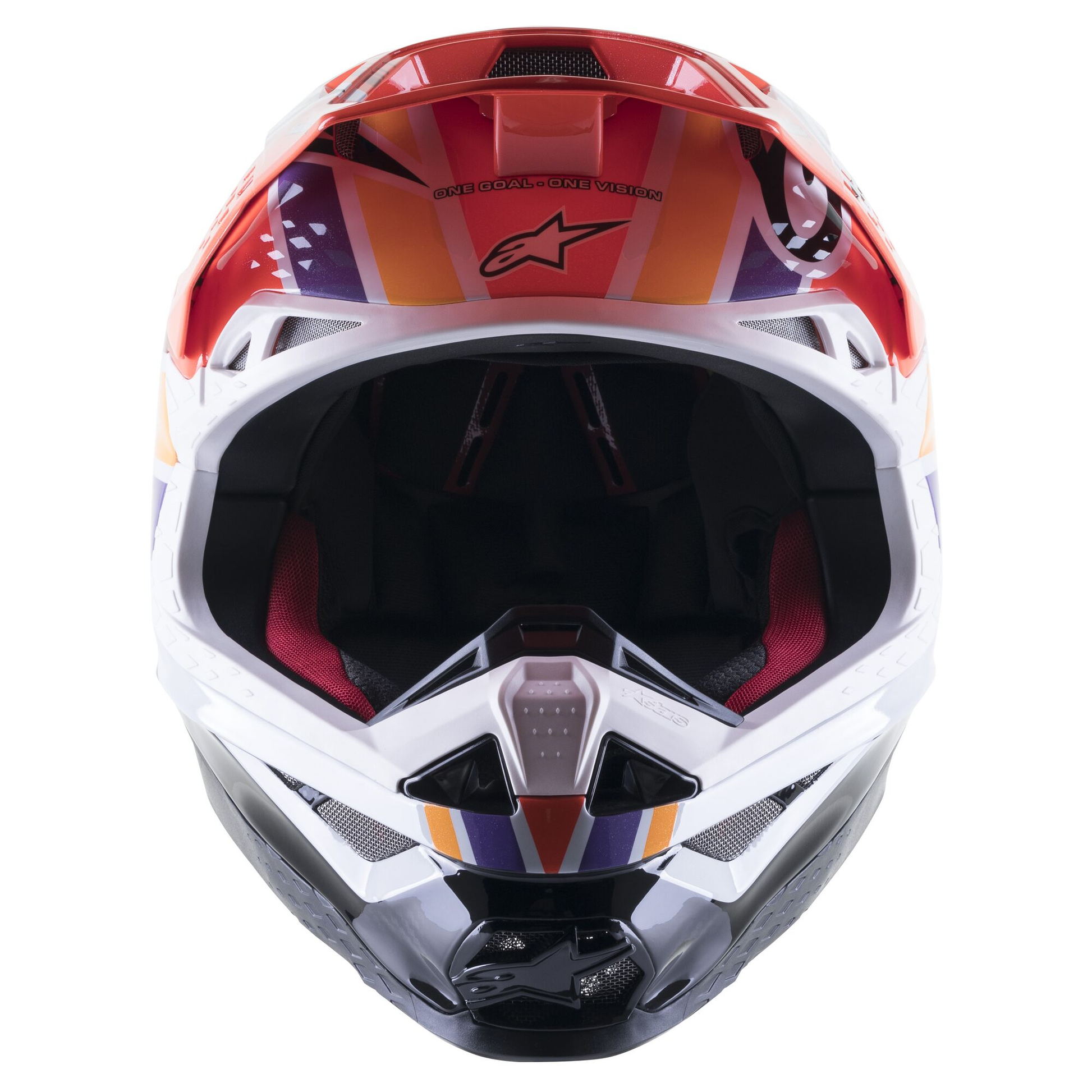 Мотокрос каска ALPINESTAR SM10 TLD Edition 23 RED/MULTI