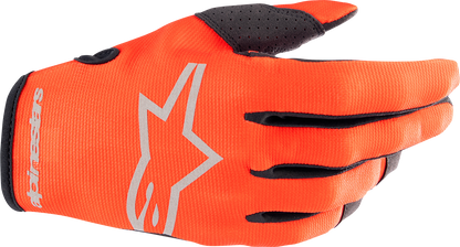 Мотокрос ръкавици ALPINESTARS RADAR ORANGE/BLACK