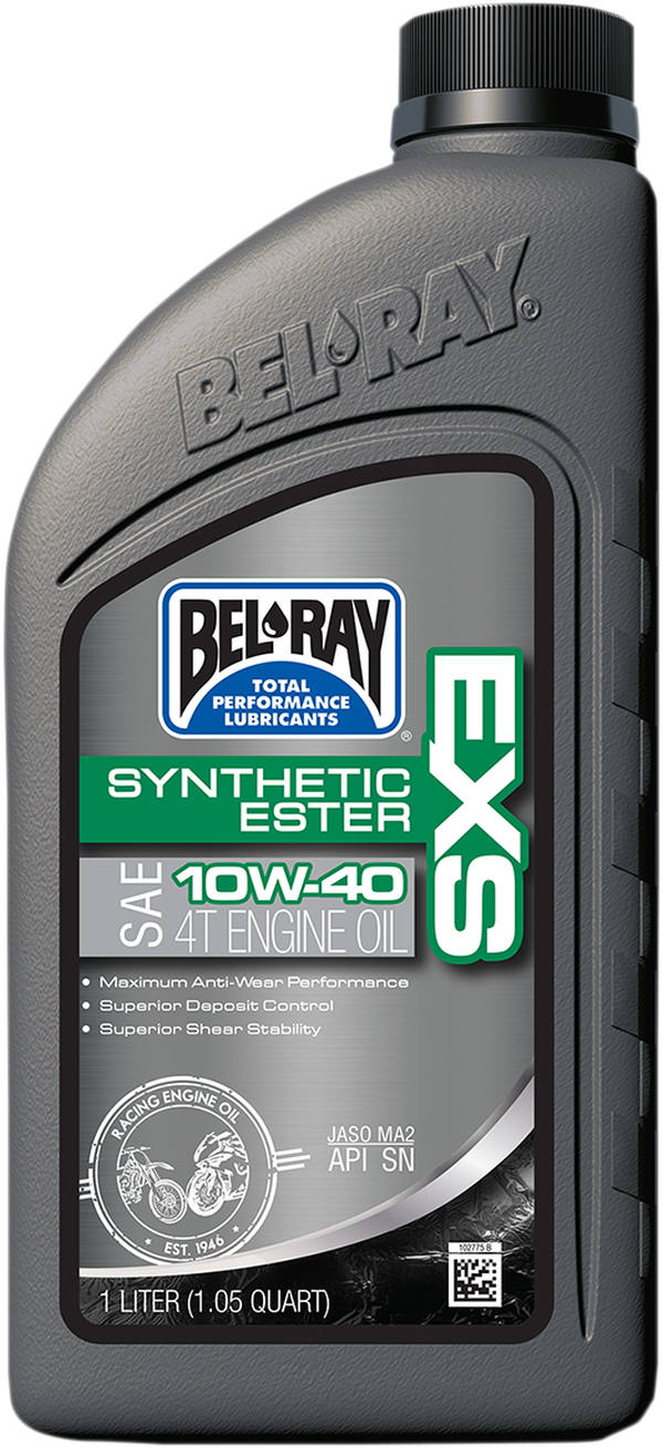 Масло BEL-RAY EXS Synthetic Ester 4T 10W-40 1L