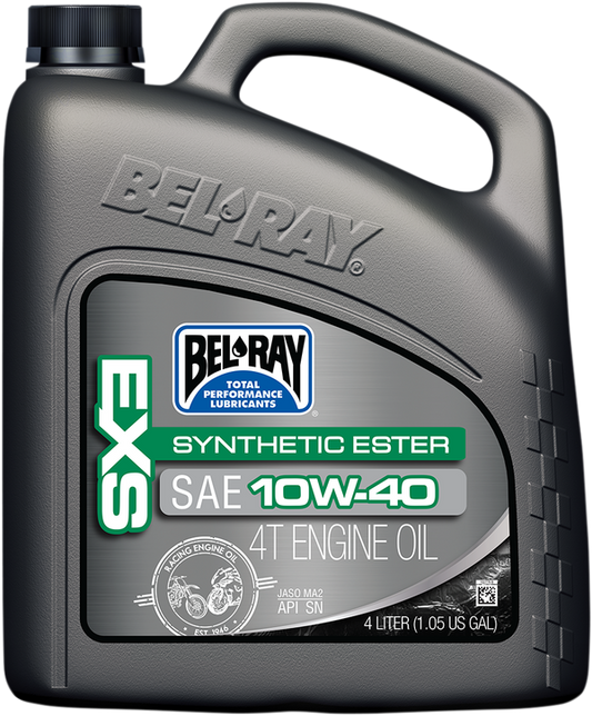 Масло BEL-RAY EXS Synthetic Ester 4T 10W-40 4L