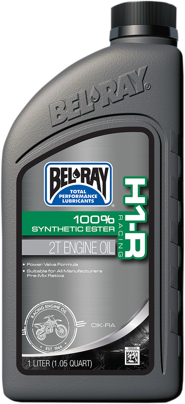 Масло BEL-RAY H1-R Racing 100% Synthetic Ester 2T - 1 Литър