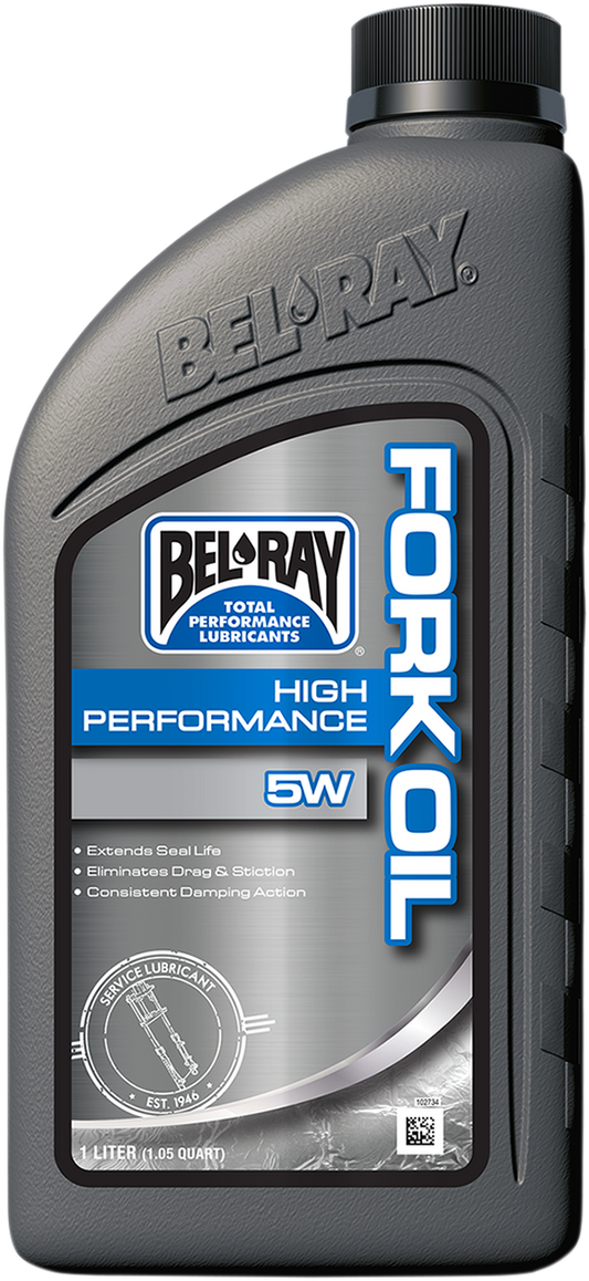 Масло BEL-RAY High-Performance Fork Oil 5W - 1 Литър