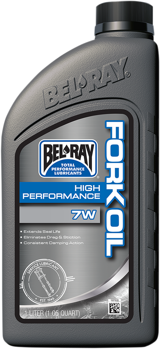 Масло BEL-RAY High-Performance Fork Oil 7W - 1литър