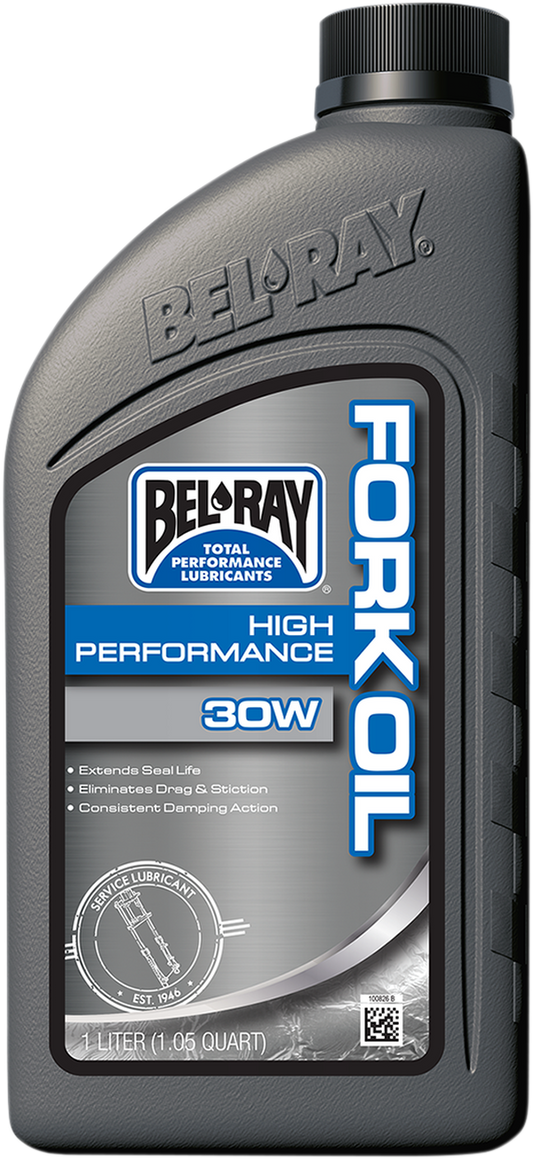 Масло BEL-RAY High-Performance Fork Oil 30W - 1 литър